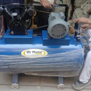 200 POUNDS AIR COMPRESSOR RAJAT MAKE ALONG WITH 1.5 HP COPPER BINDING MOTOR
